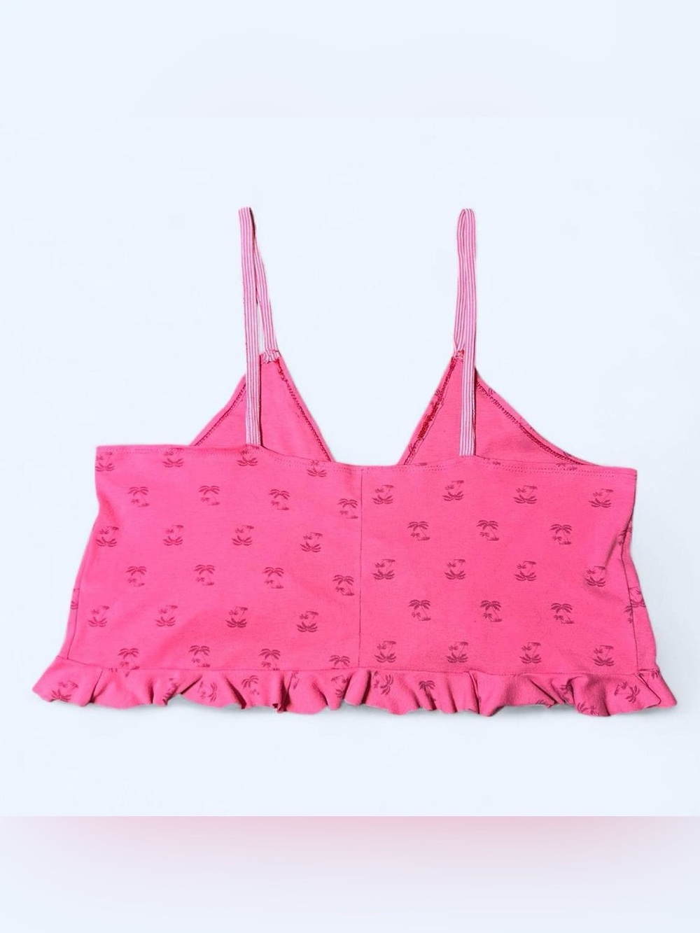 Y2K Pink Ruffled Tank Top by Tommy Hilfiger! - Picture 4 of 5